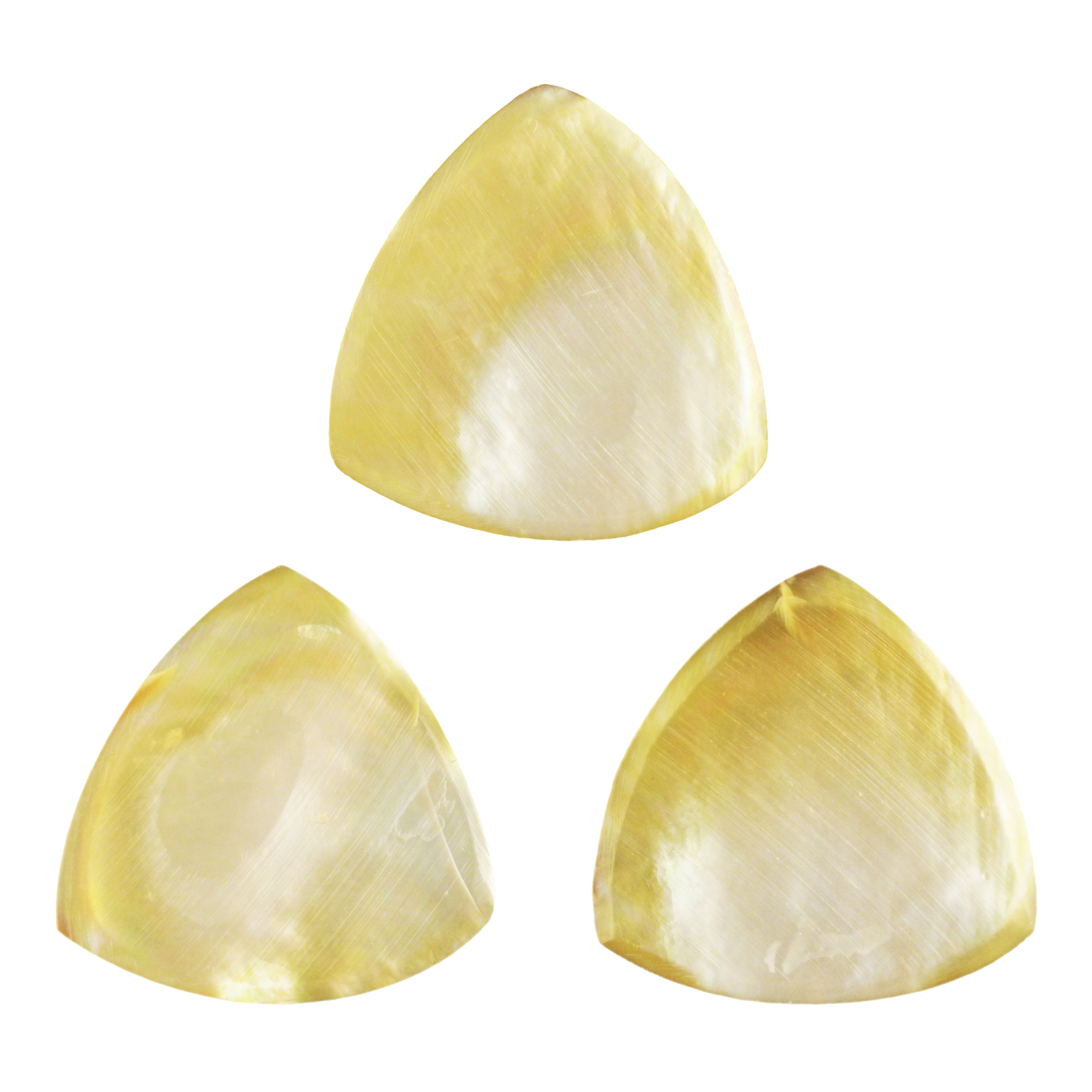 Gold Abalone Shell Guitar Or Bass Pick - 2.0 mm - 346 Wedge Triangle Shape - Handmade Specialty Exotic Luxury Plectrum Exotic Plectrums