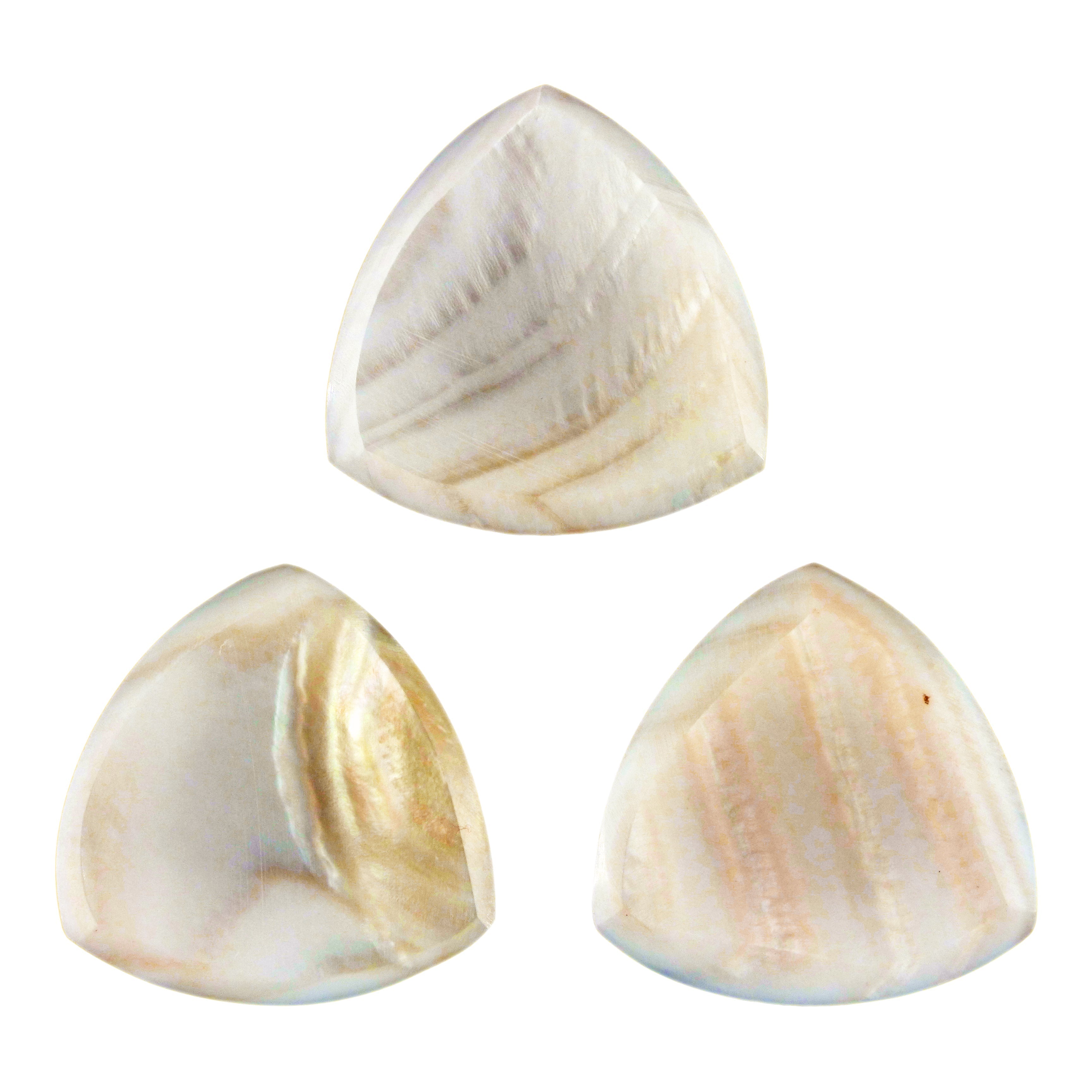 White Abalone Shell Guitar Or Bass Pick - 2.0 mm - 346 Wedge Triangle Shape - Handmade Specialty Exotic Luxury Plectrum Exotic Plectrums