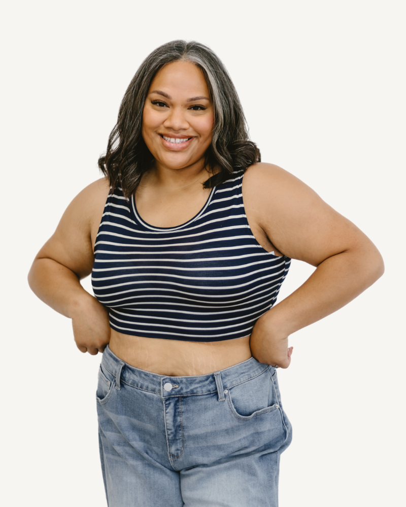 Crew Neck Tank Halftee HALFTEE Layering Fashions