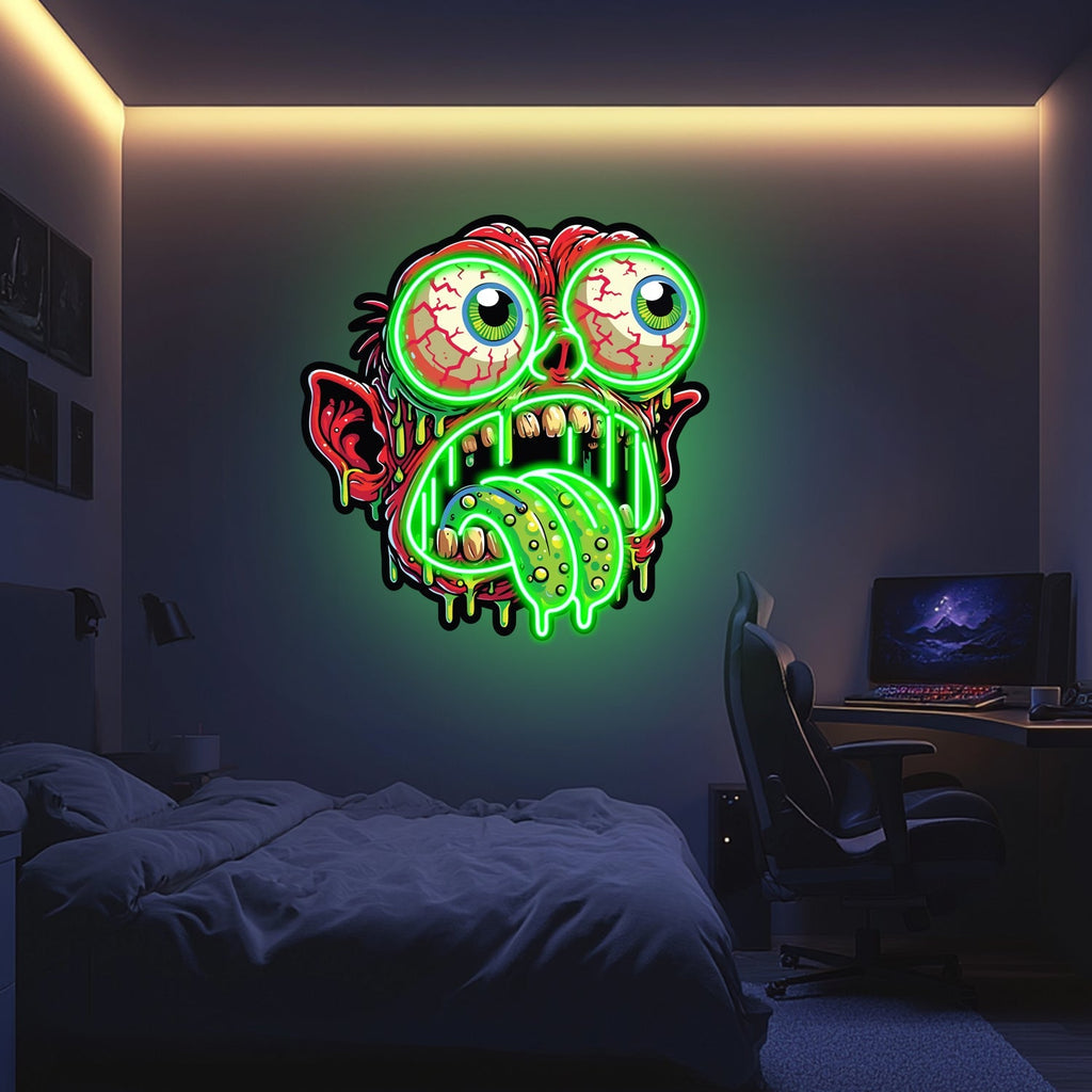 UV Printed Goblin Neon Wall Art- LV0013 Liviqon.co