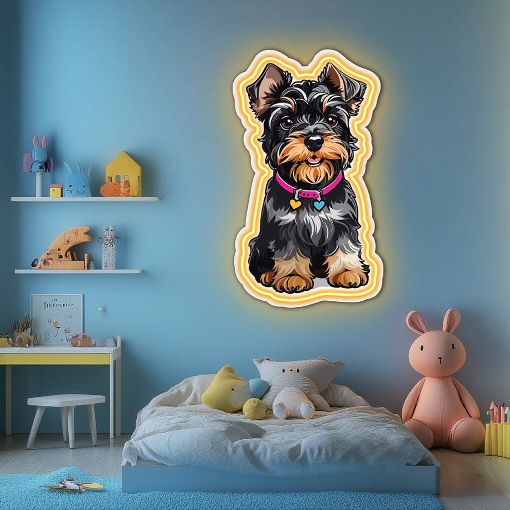 UV Printed Dog Neon Wall Art- LV0083 Liviqon.co