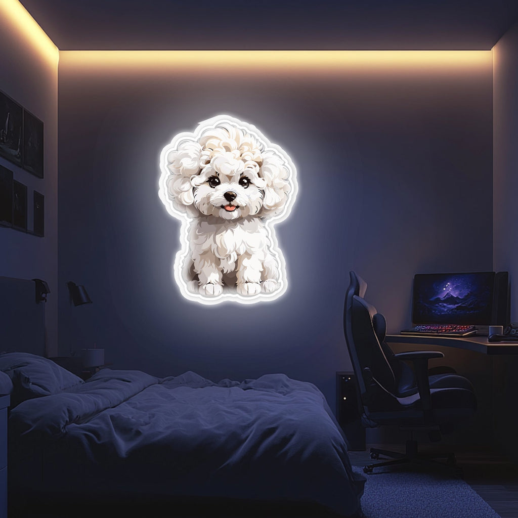 UV Printed Dog Neon Wall Art- LV0022 Liviqon.co