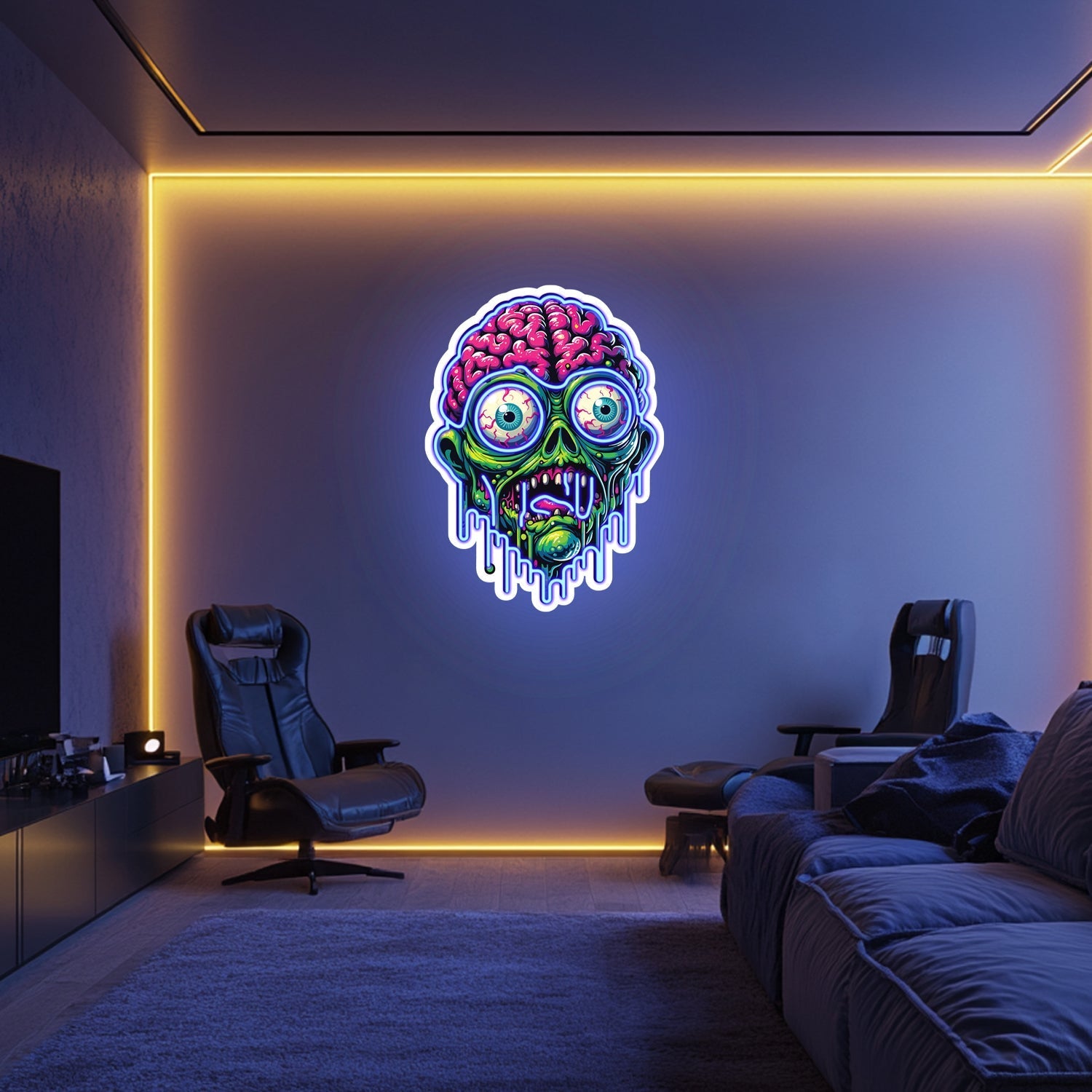 UV Printed Goblin Neon Wall Art- LV0014 Liviqon.co