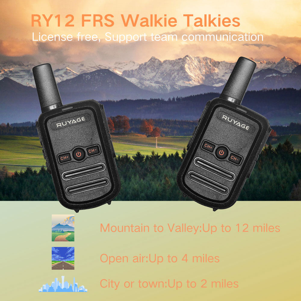 Ruyage Radio Analog Signal Walkie-Talkie(RY12) Ruyage Radio