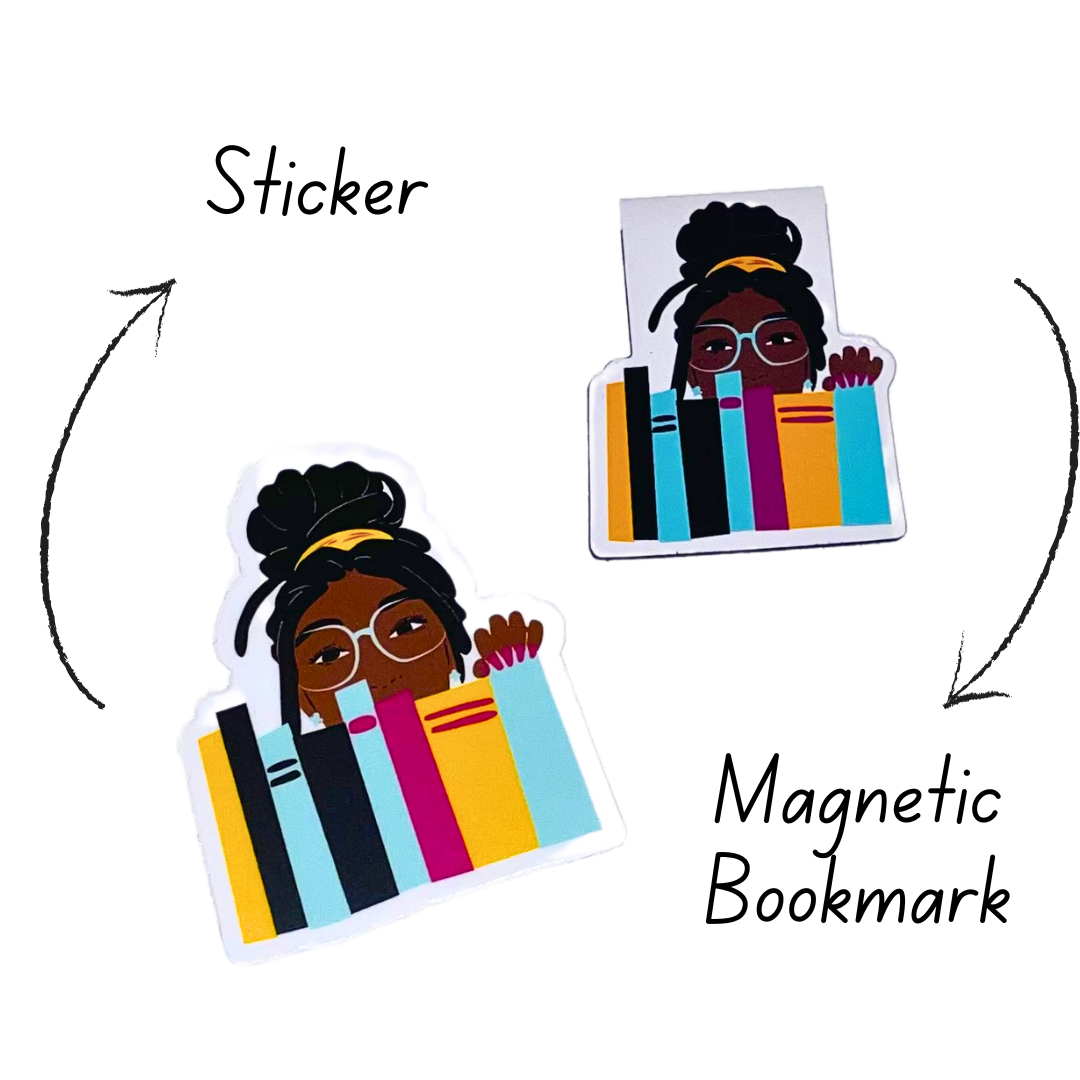 Bookshelf Magnetic Page Marker CheerNotes