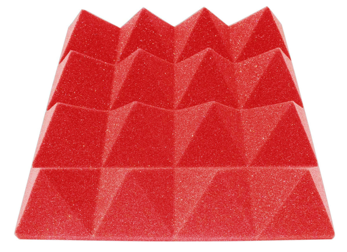 3 Inch Acoustic Foam Pyramid Style Panels - 13 Color Options SoundAssured
