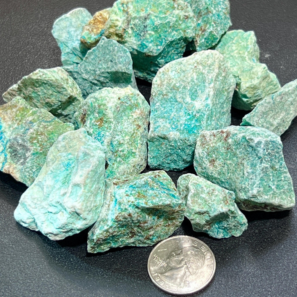 Chrysocolla Mineral Rough Raw Stones (By The Piece or Pound) Amazing Crystals