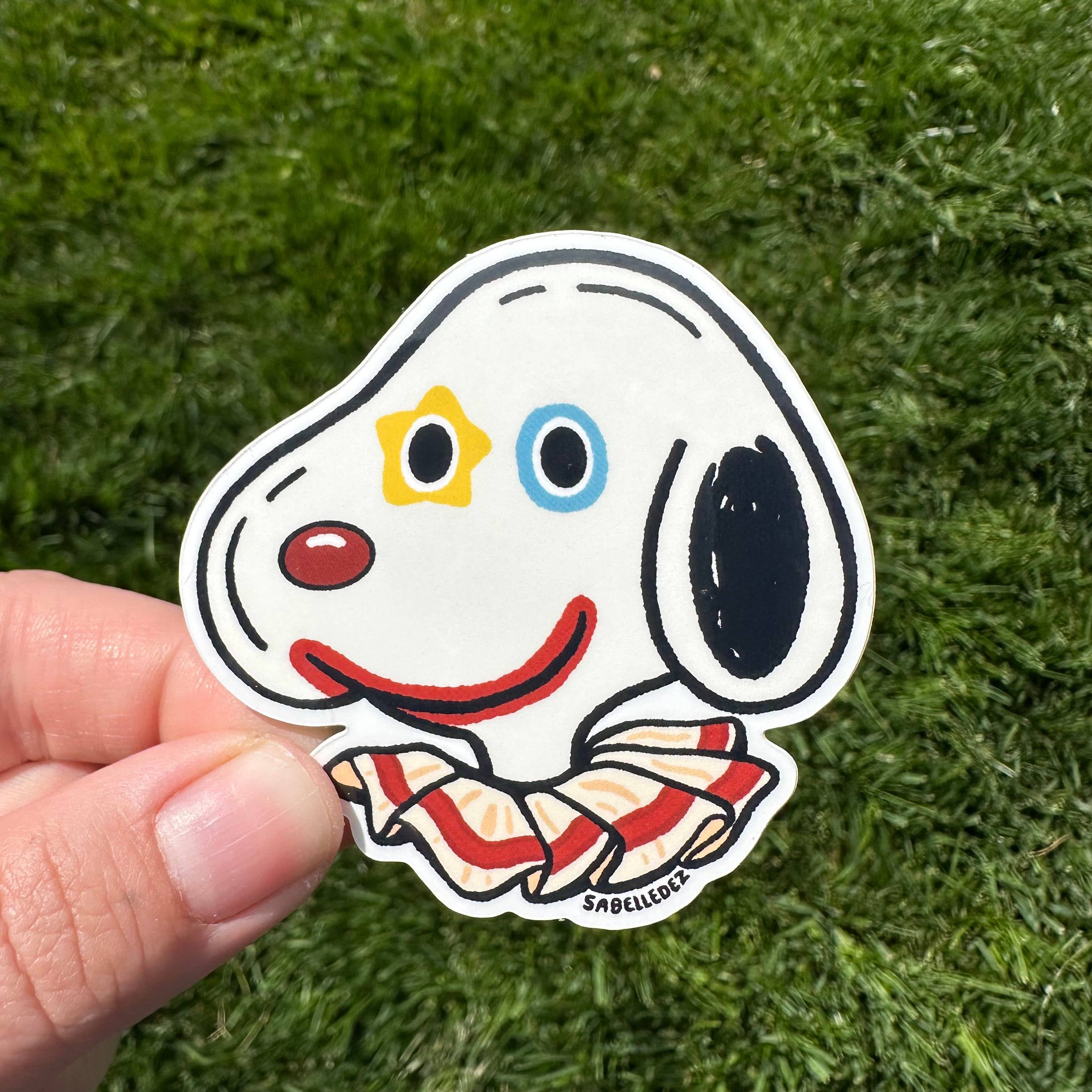 SabelleDez - Clown Snoobie | Weatherproof Sticker Tia Chucha's Centro Cultural & Bookstore