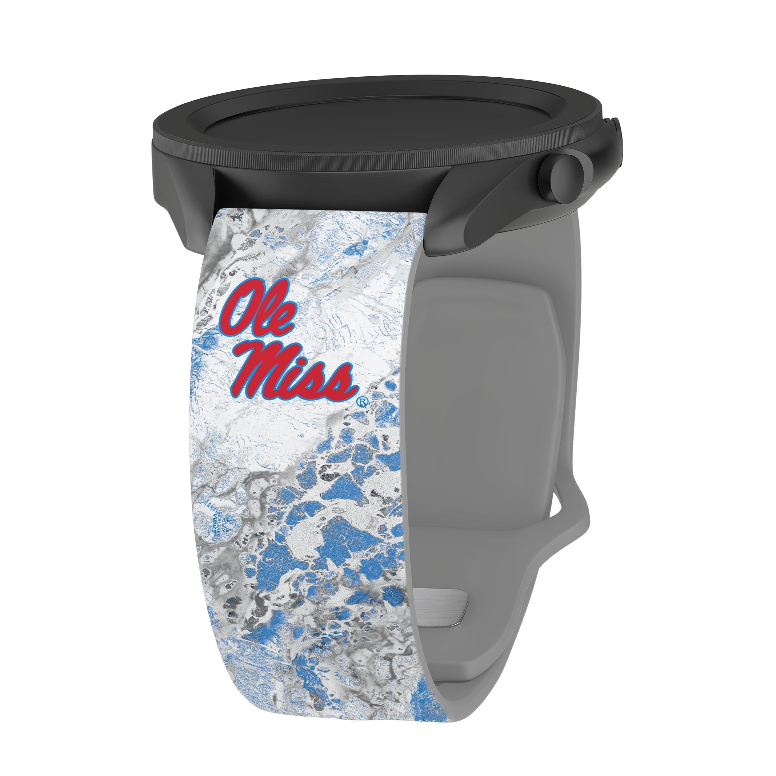 Mississippi Ole Miss Realtree HD  Watchband for Samsung, Garmin, Fossil, and More Affinity Bands