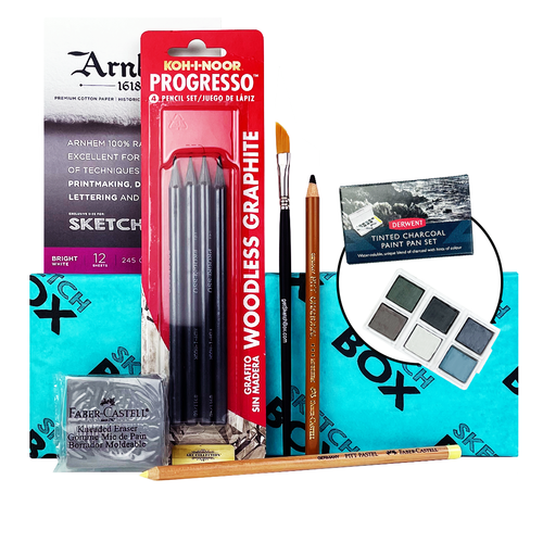 Tinted Charcoal Premium Box ShopSketchBox