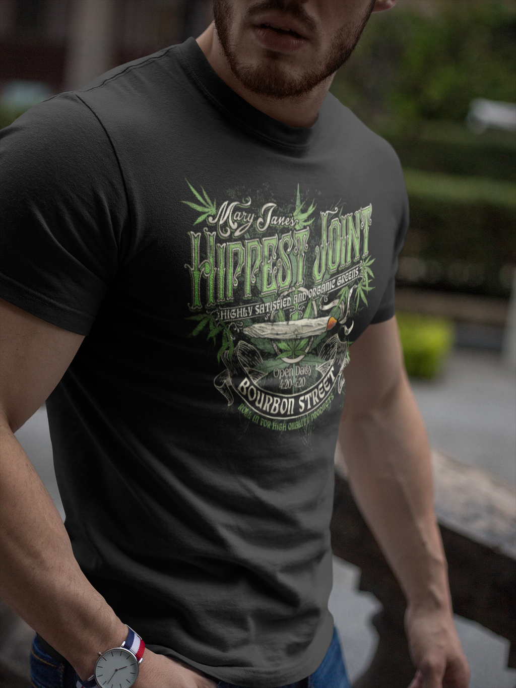 Hippest Joint Bourbon St Music Live Band T-Shirt Taboo