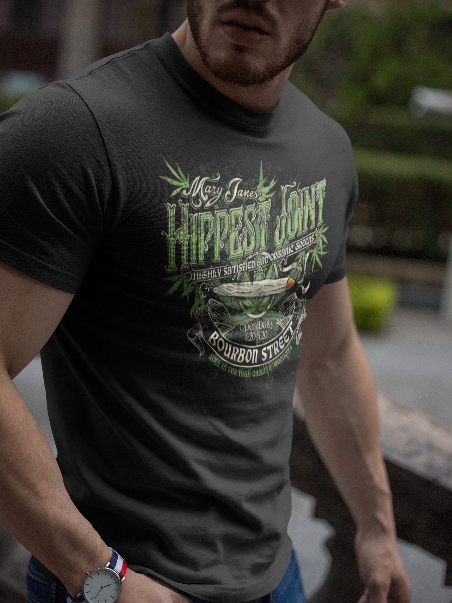 Hippest Joint Bourbon St Music Live Band T-Shirt Taboo