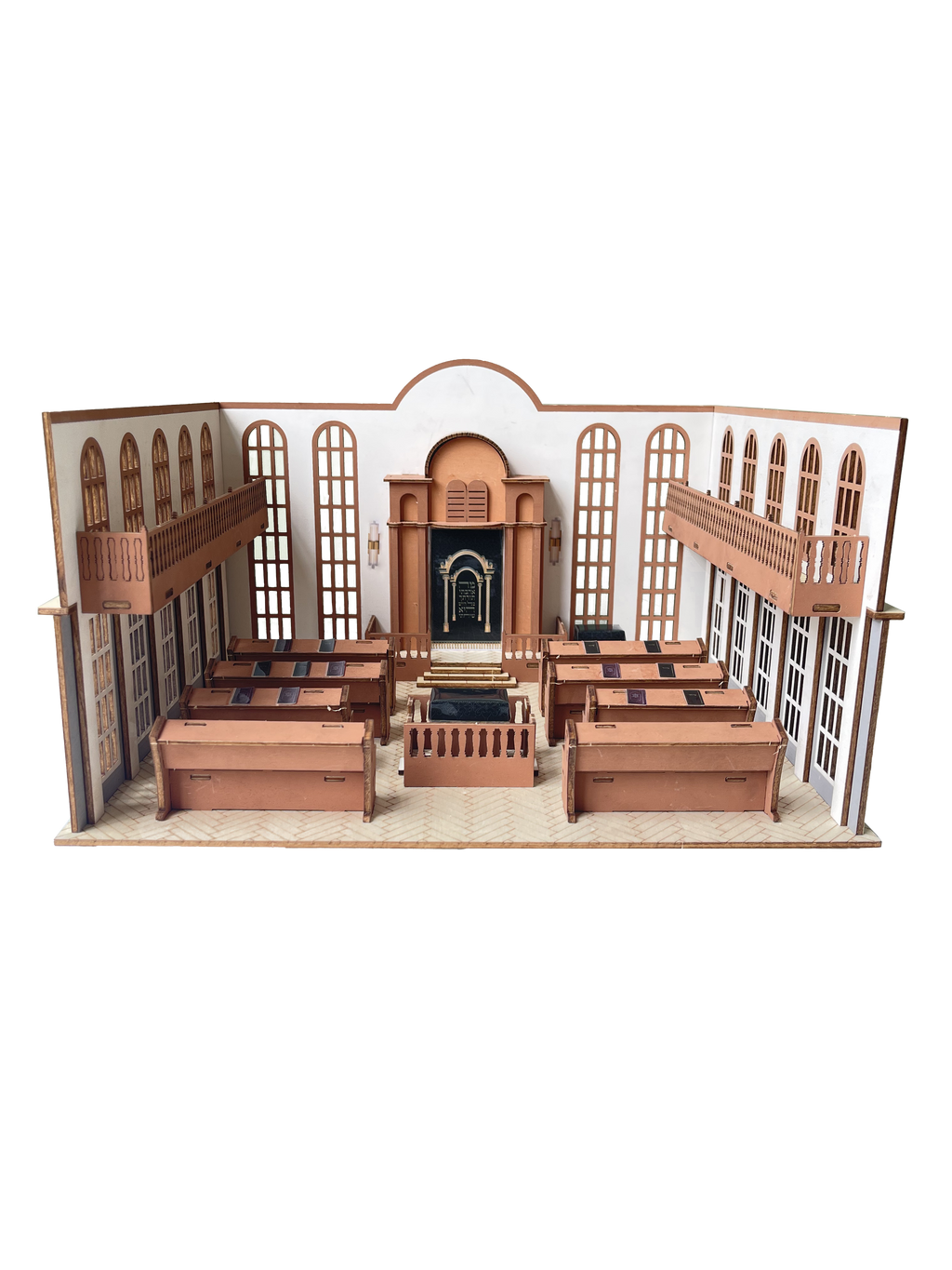 3d Wooden Shul Puzzle Colours Crafts