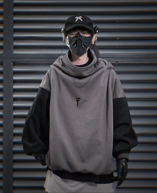 HiH51 Grey T-Tech Hoodie Niepce