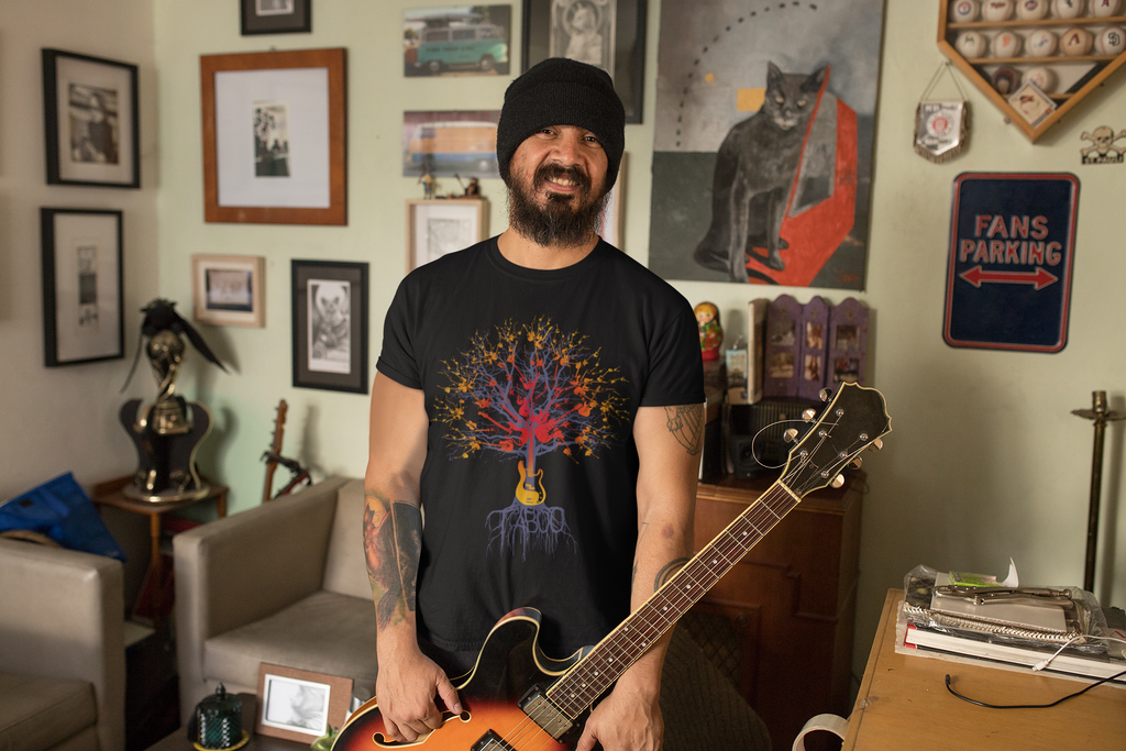 Gradient Guitar Tree T-Shirt Taboo