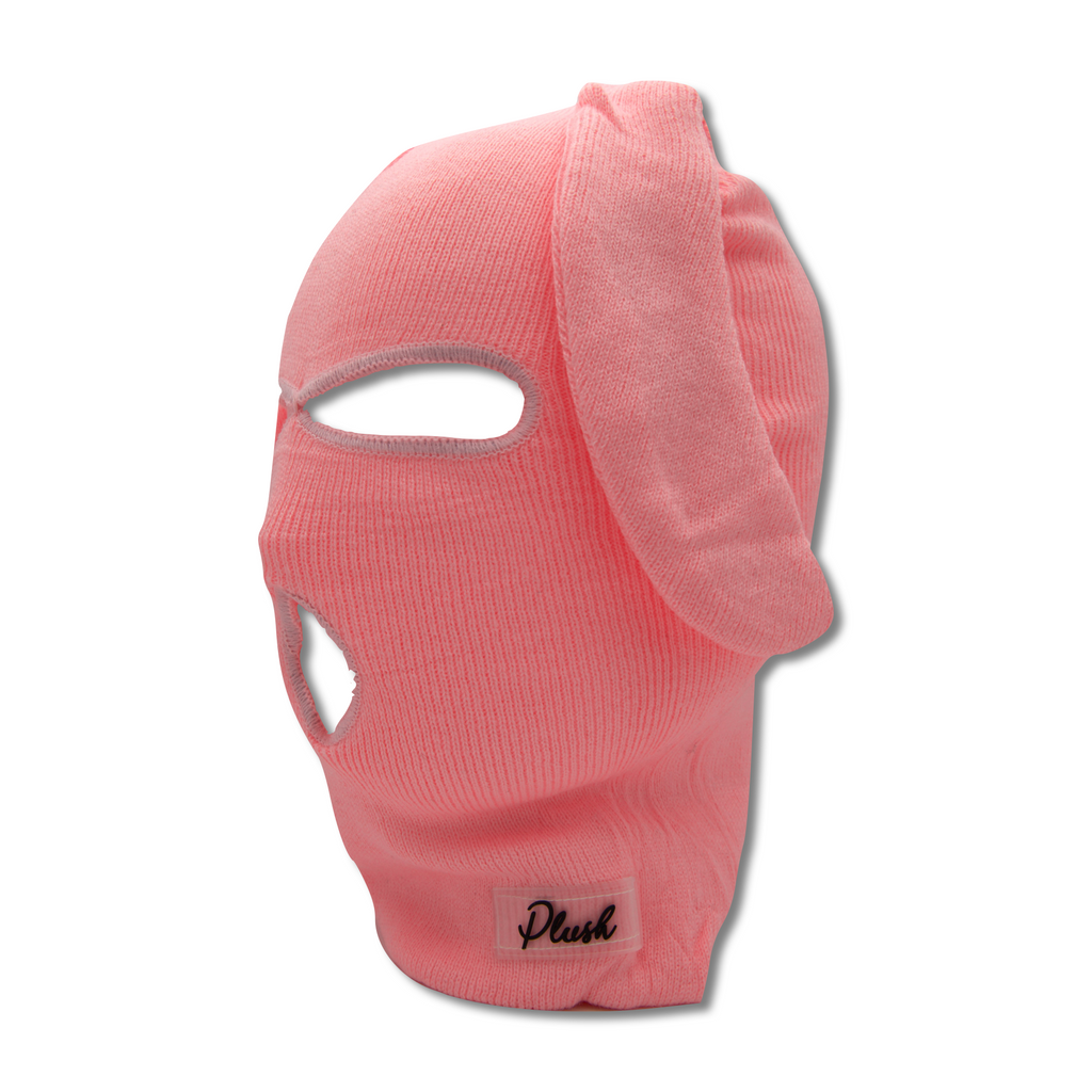 Pink Bunski 3 Hole Balaclava plushtrap