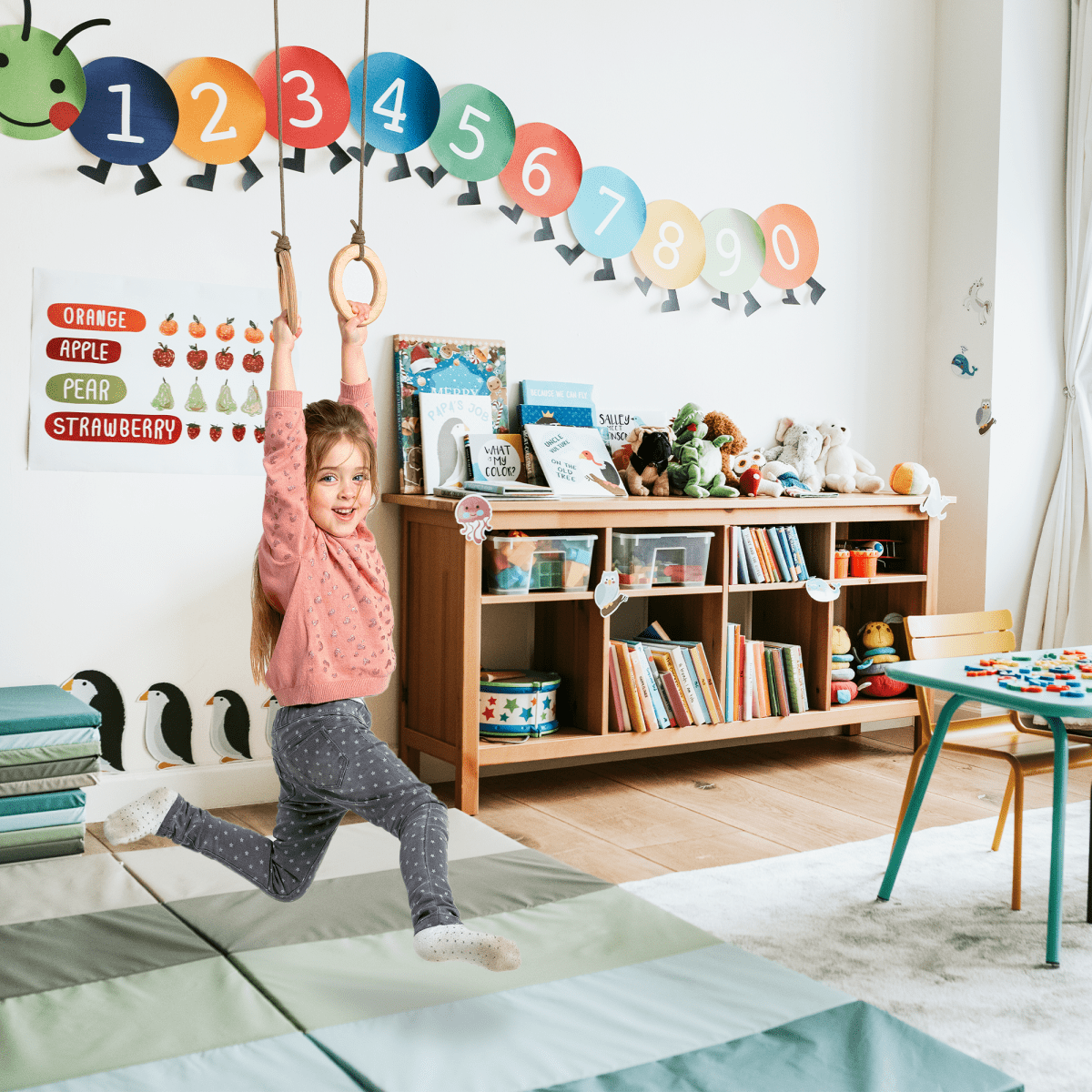 3in1 Swing & Climbing Set: Rope Ladder, Gym Rings & Disc Swing Goodevas B2B