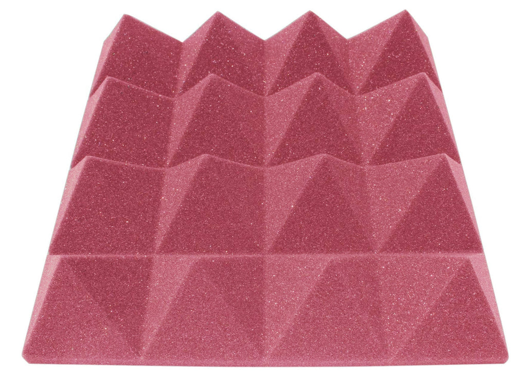 3 Inch Acoustic Foam Pyramid Style Panels - 13 Color Options SoundAssured