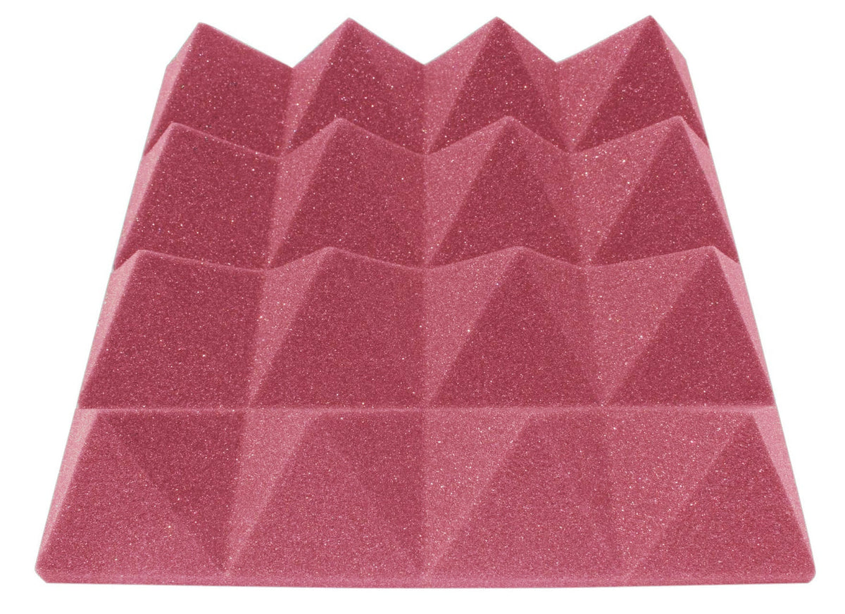 3 Inch Acoustic Foam Pyramid Style Panels - 13 Color Options SoundAssured