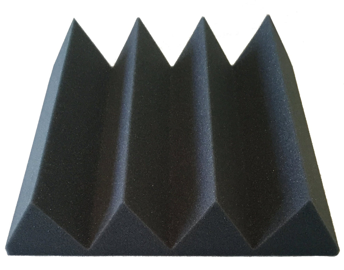 3 Inch Acoustic Foam Wedge Style Panels - 13 Color Options SoundAssured