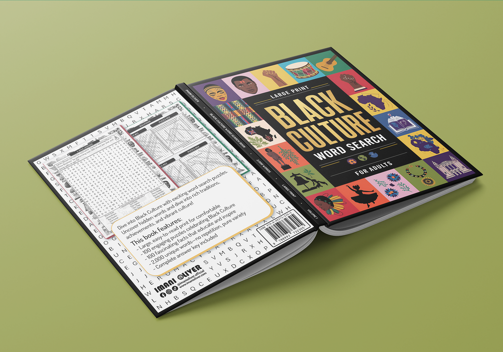 Black Culture Word Search Imani Oliver