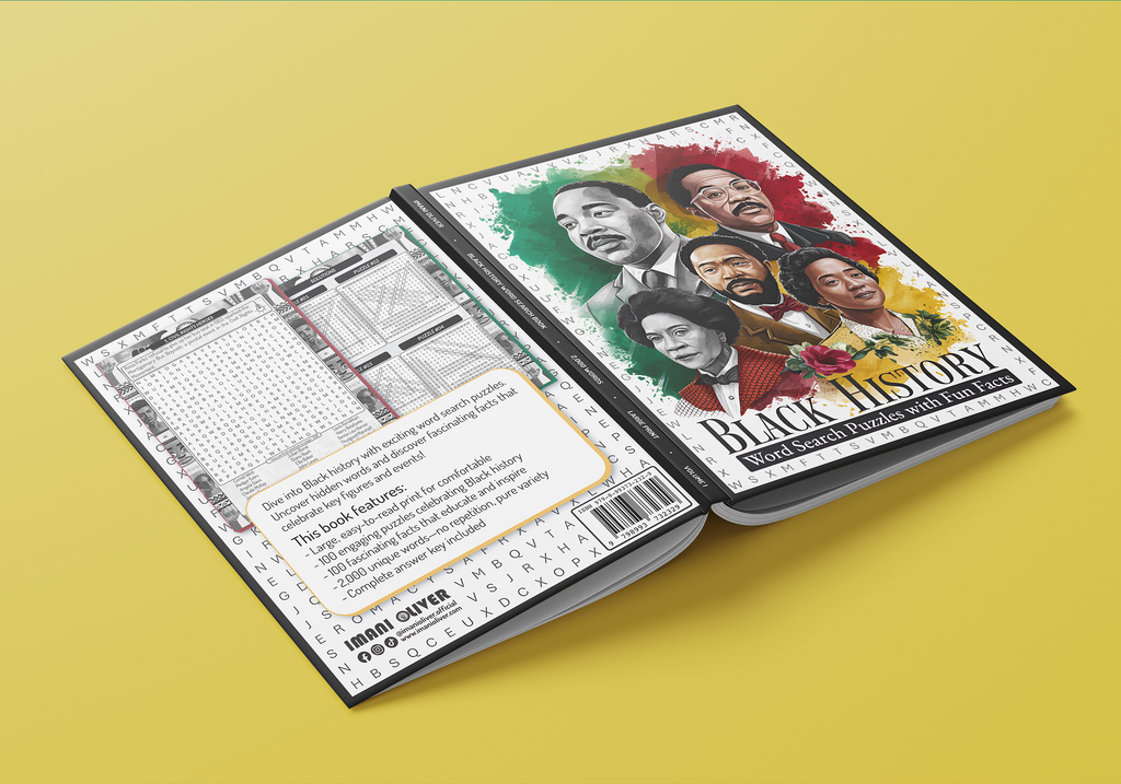 Black History Word Search Imani Oliver