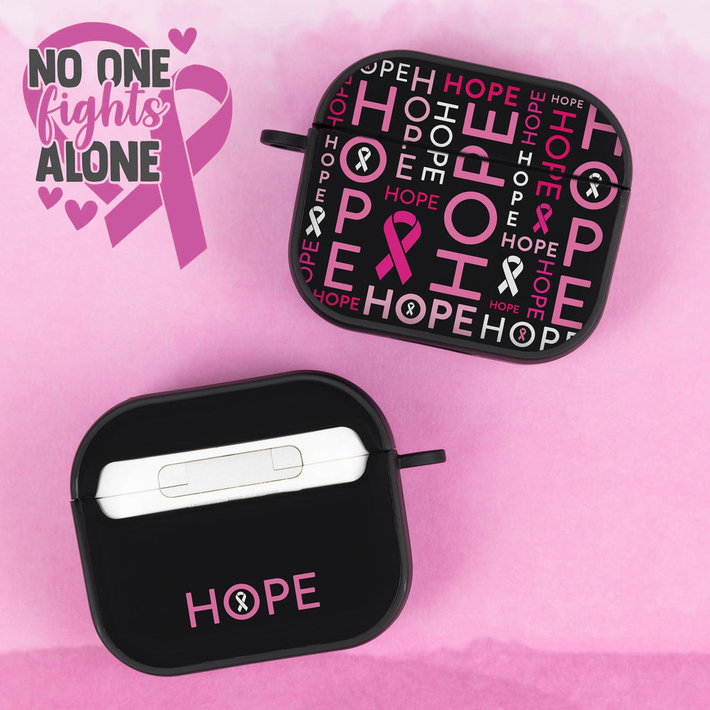 Breast Cancer Awareness HDX Apple AirPods Gen 3 Case Cover Affinity Bands