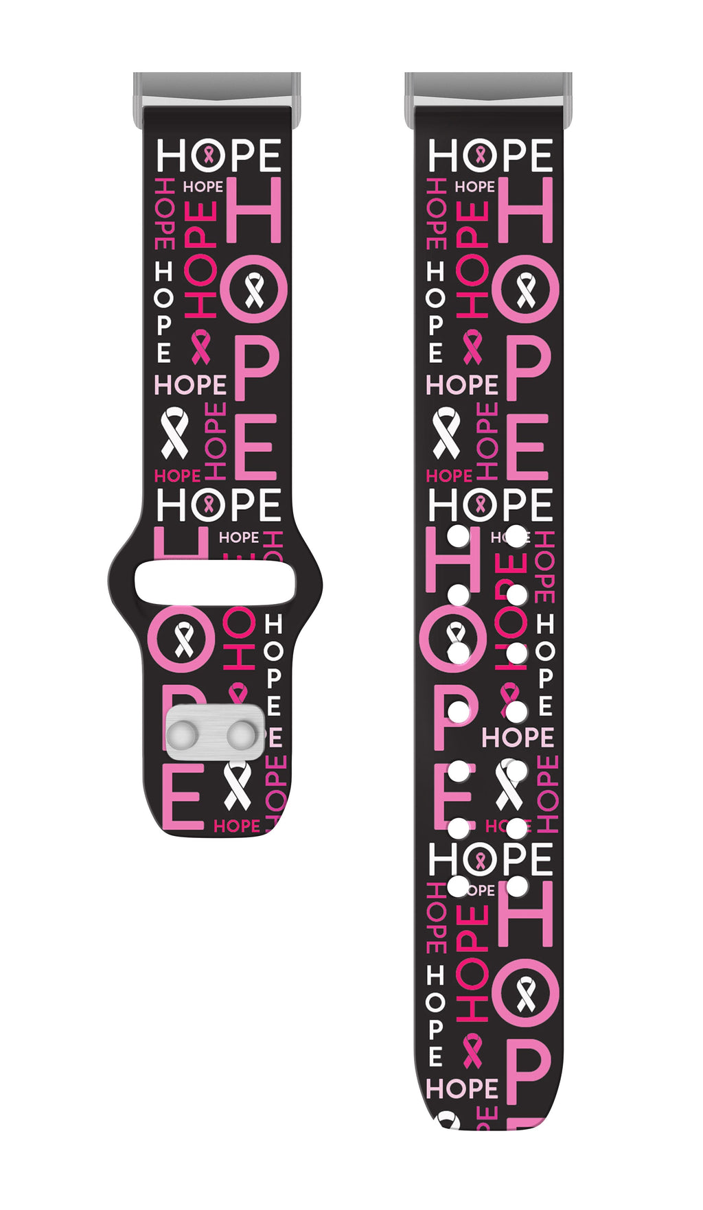 Breast Cancer Awareness HD Fitbit Versa 3 & Sense 1 Watch Band Affinity Bands