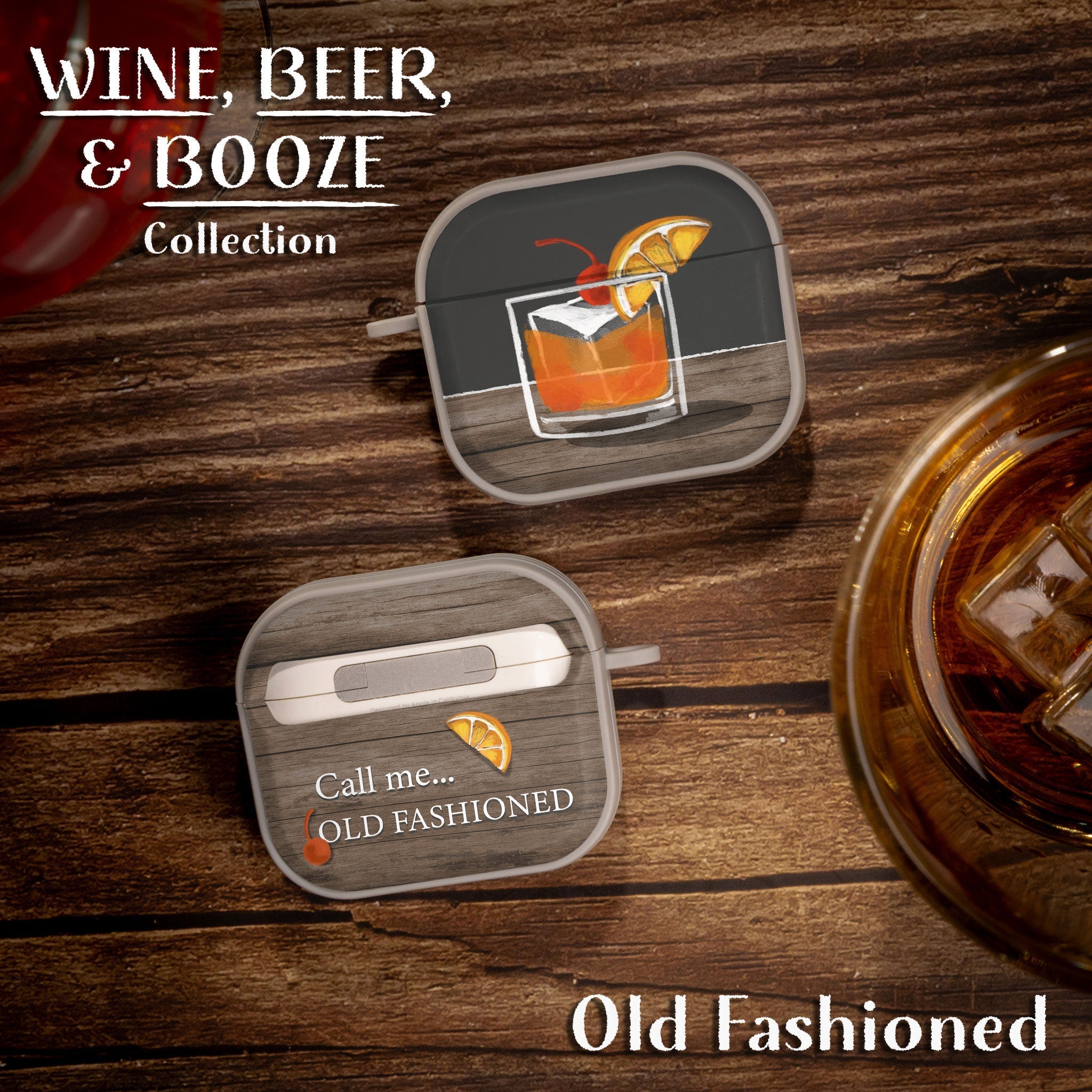 Wine, Beer, & Booze HDX Apple AirPods Gen 3 Case Cover Affinity Bands