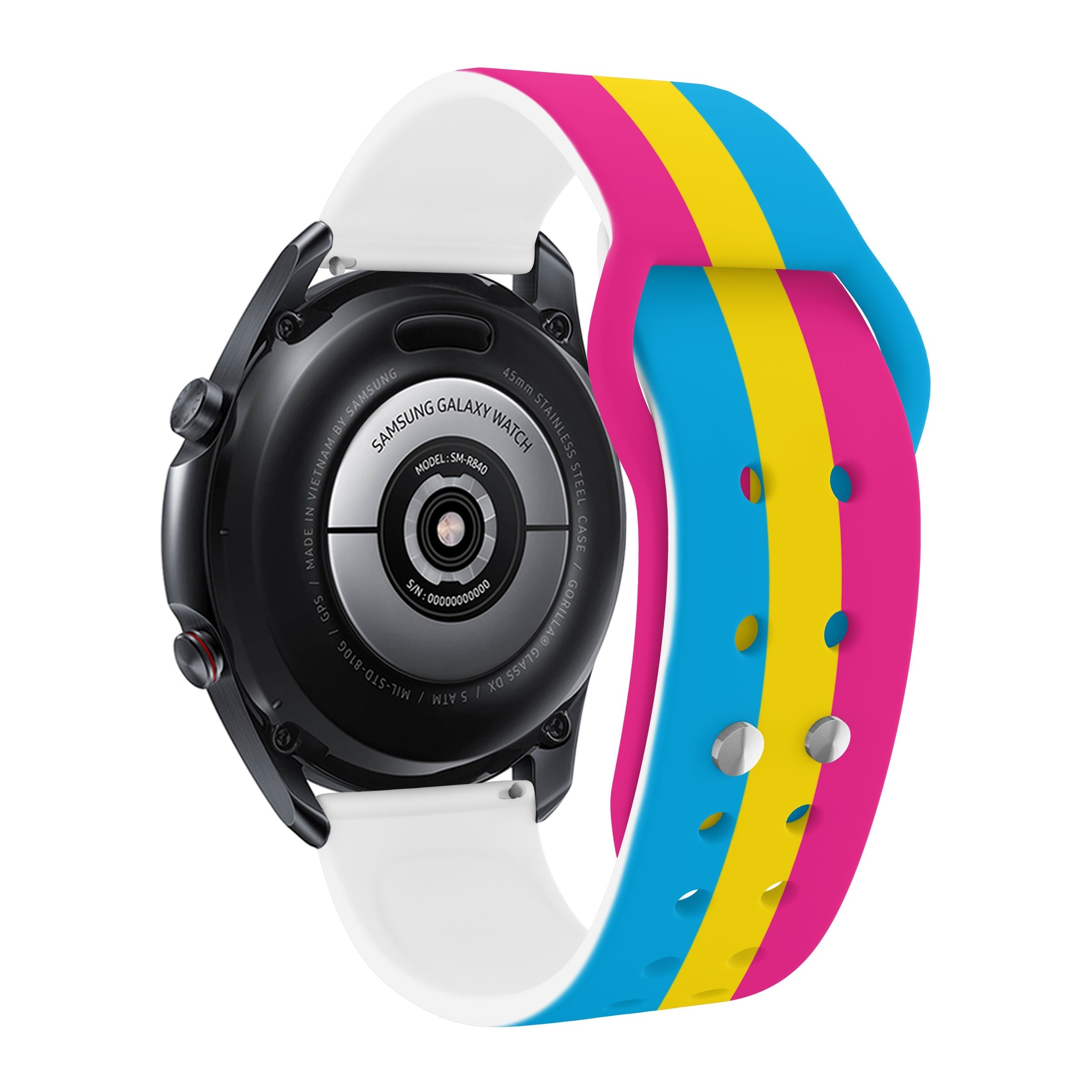 Pride HD  Watchband for Samsung, Garmin, Fossil, and More for Samsung, Garmin, Fossil, and More Affinity Bands