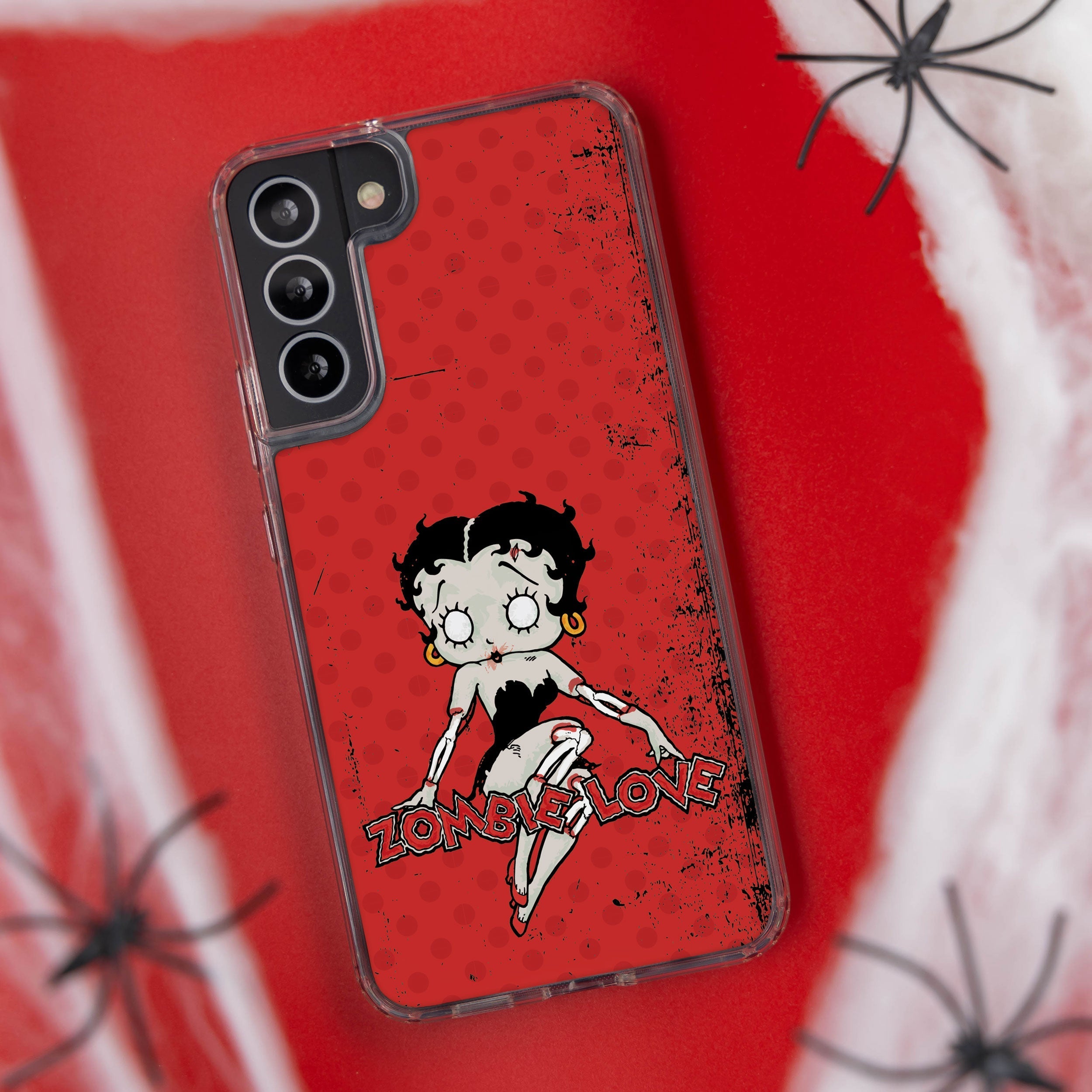 Betty Boop Zombie Love HD Samsung Galaxy S24 Phone Case Affinity Bands