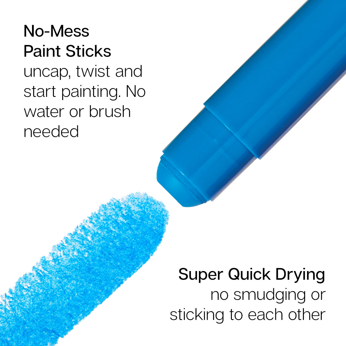 Tempera Paint Sticks, 60 Colors KINGART