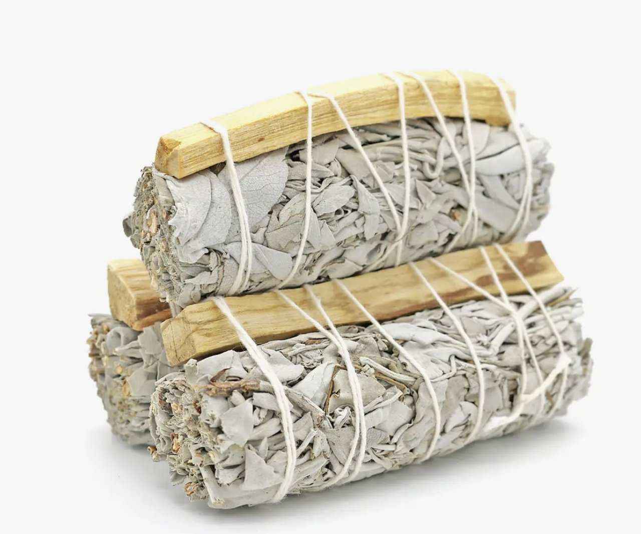 Palo Santo & White Sage Smudge Stick (4 in.) Sacred Crystals