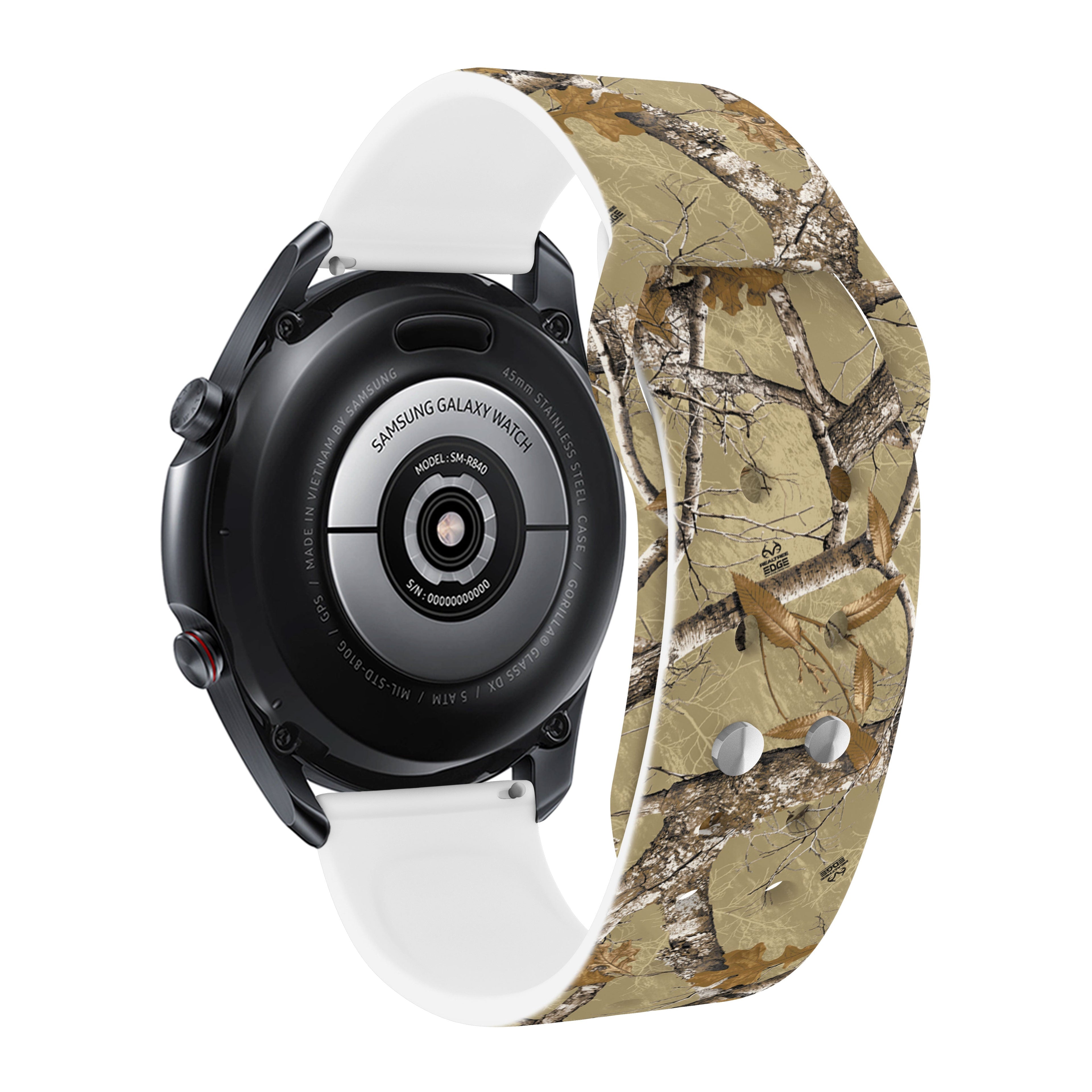Realtree Edge HD  Watchband for Samsung, Garmin, Fossil, and More for Samsung, Garmin, Fossil, and More Affinity Bands