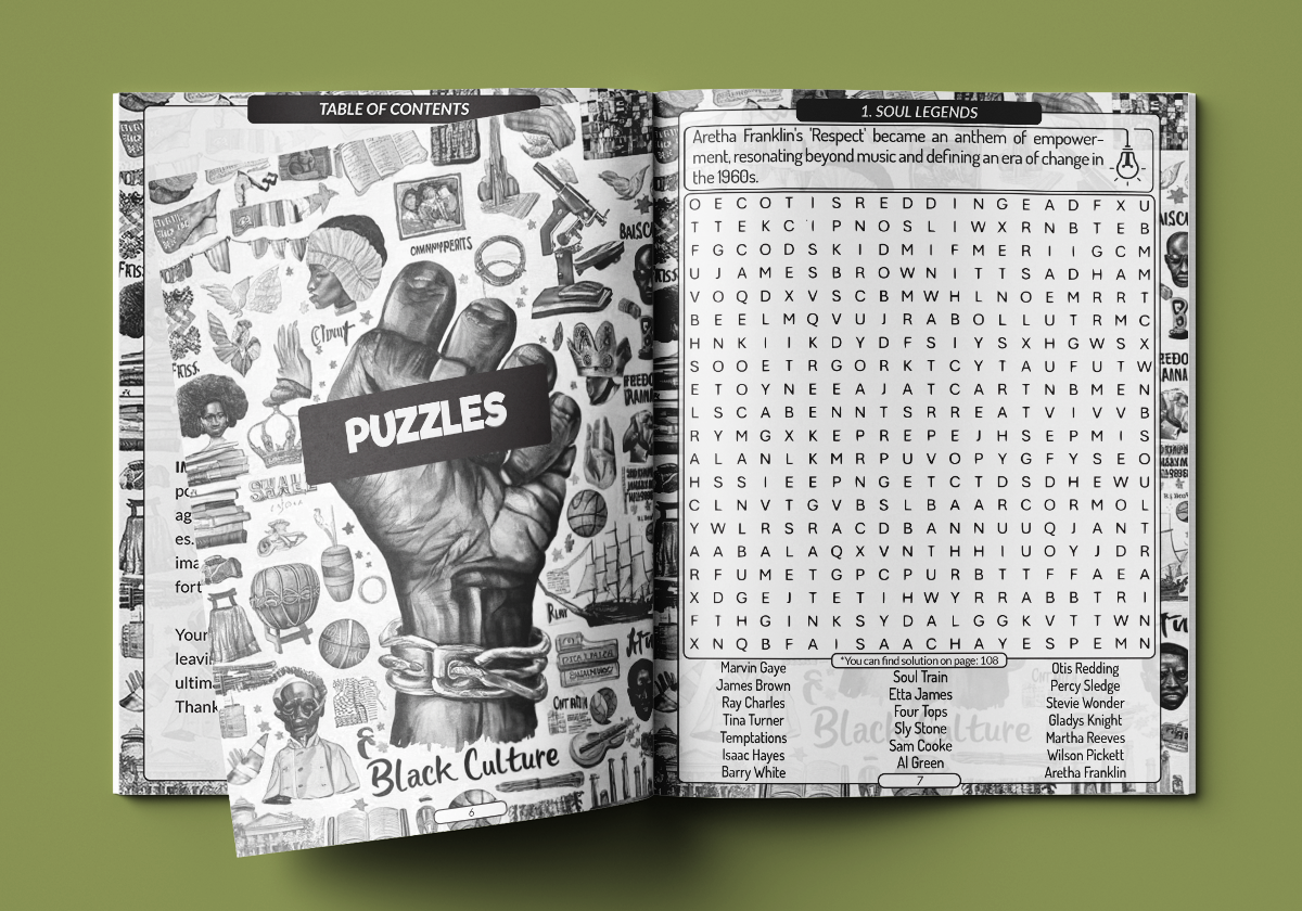 Black Culture Word Search Imani Oliver