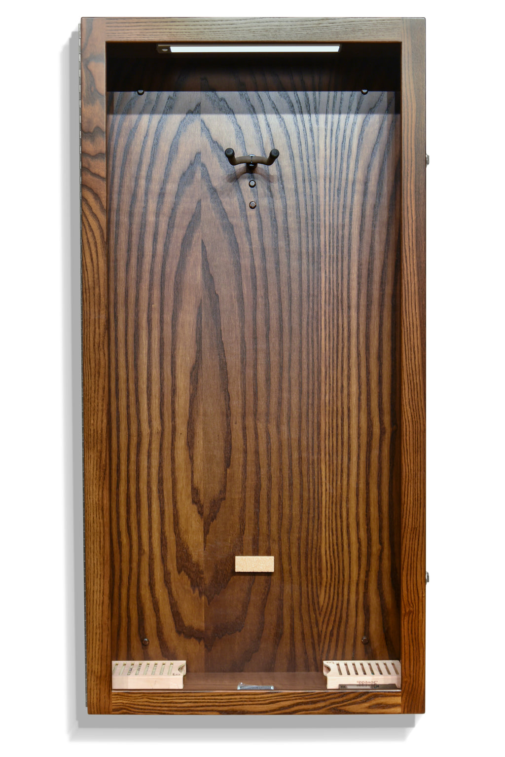 ClimaCase Rectangle Humidor - Northern White Ash with Rich Tobacco Stain Acoustic Remedy Cases