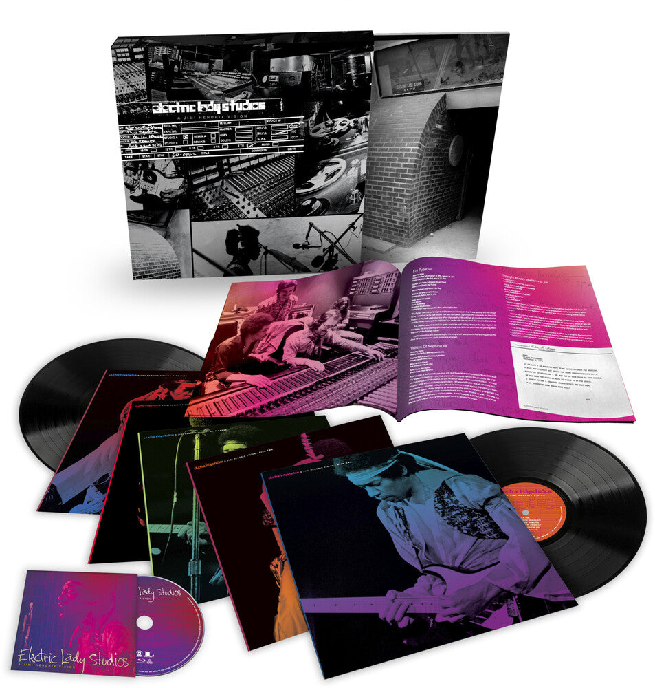 The Jimi Hendrix Experience - Electric Lady Studios: A Jimi Hendrix Vision [5LP/Blu-ray] Pale Blue Dot Records