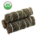 Thyme Sage Smudge Stick (4 in.) Sacred Crystals