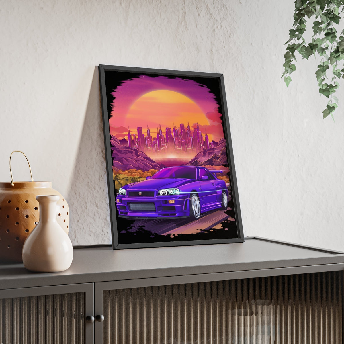 Nissan Skyline GT-R Poster Desksmith