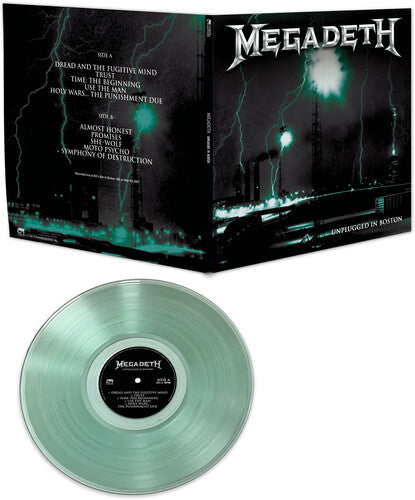 Megadeth - Unplugged In Boston - Coke Bottle Green (Vinyl LP) Pale Blue Dot Records