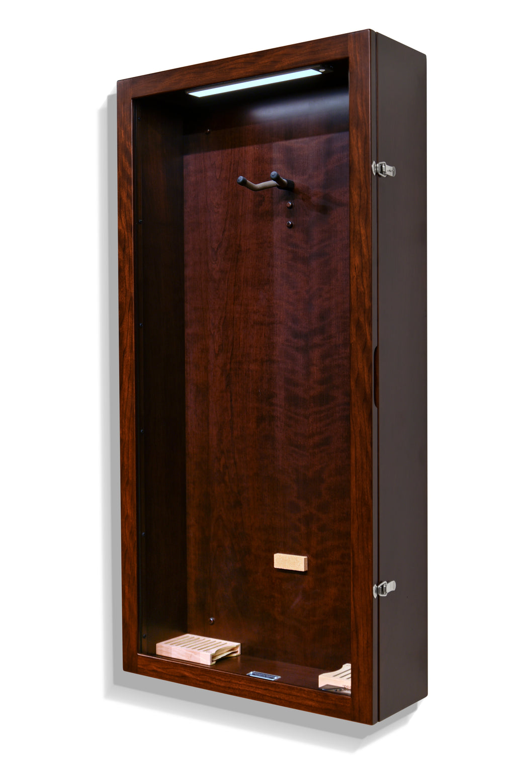 ClimaCase Rectangle Humidor - Cherry with Onyx Stain Acoustic Remedy Cases