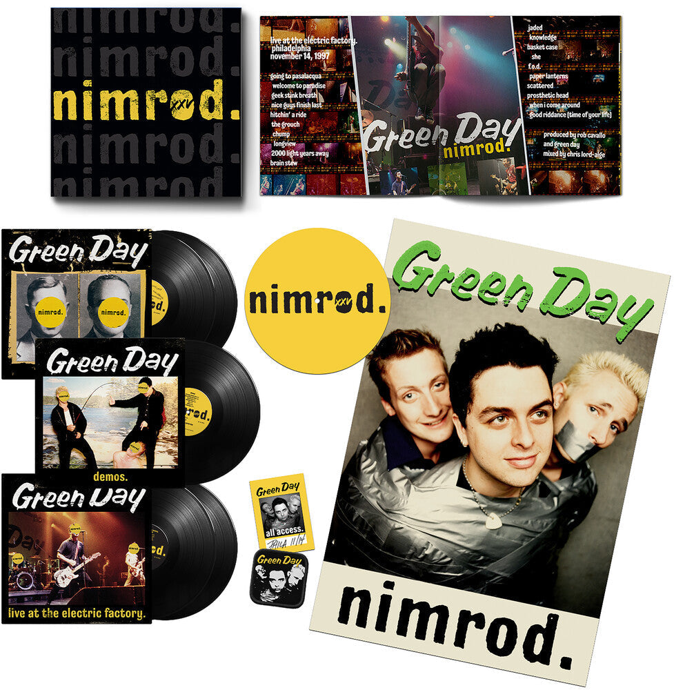 Green Day - Nimrod: 25th Anniversary Edition [5LP Box Set] Pale Blue Dot Records