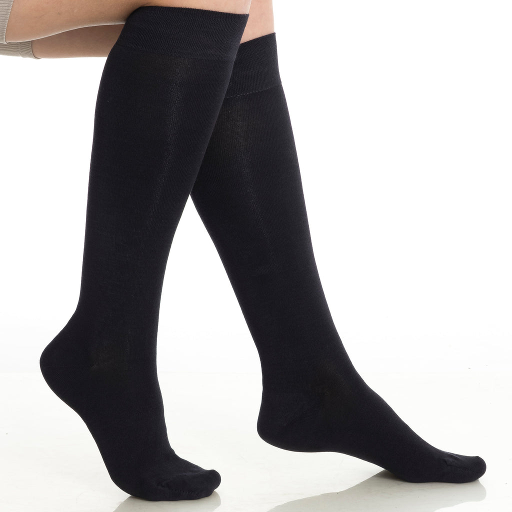 Women’s Bamboo Knee-High Socks 4-Pack – Soft & Breathable Bambooven