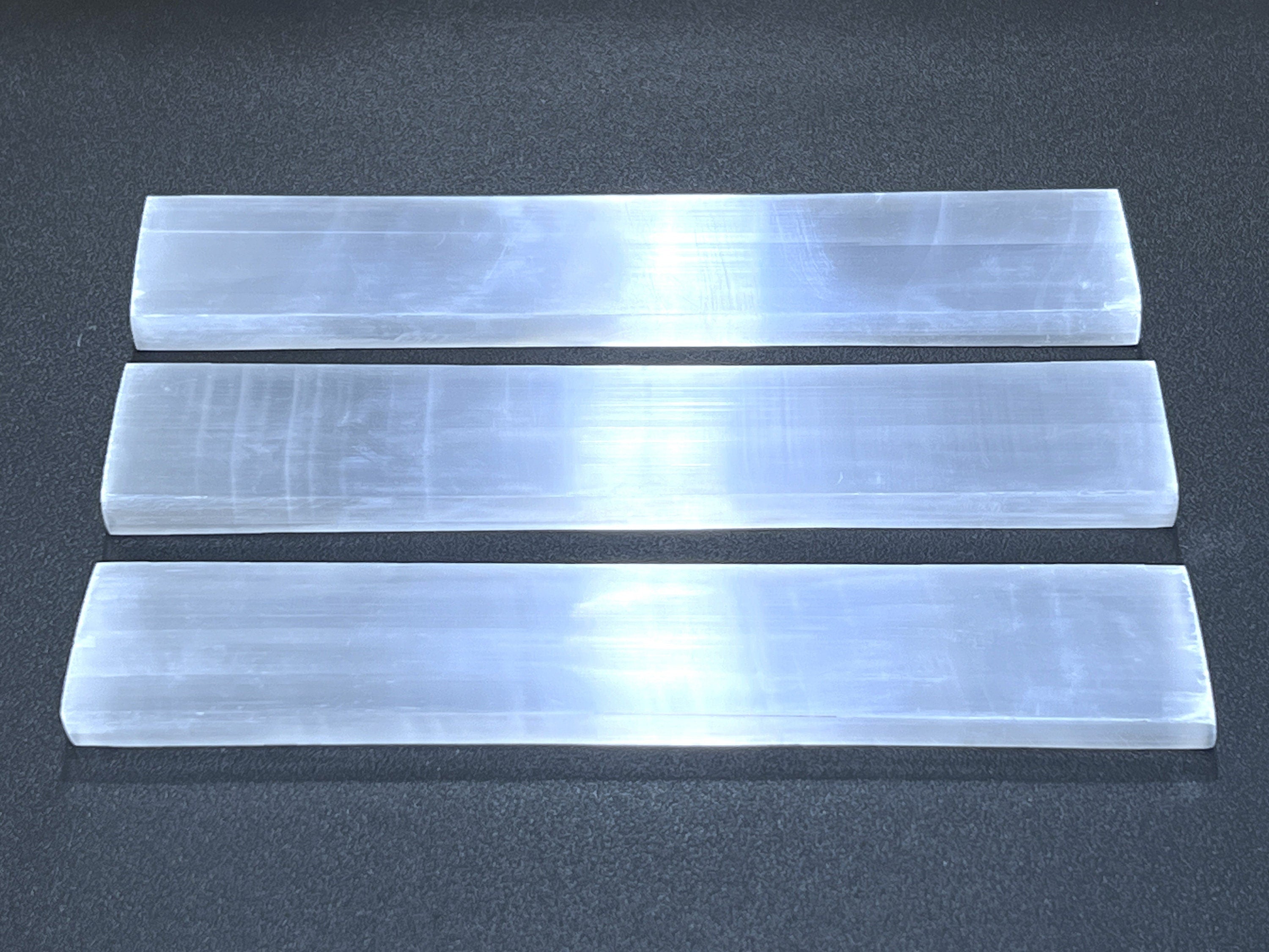 Selenite Crystal Bars Sticks (7-8 Inches) Gemstone Decor Carving Supply Wholesale Amazing Crystals