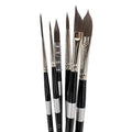 Trekell Onyx Short Handle Top Sellers Brush Set Trekell Art Supplies