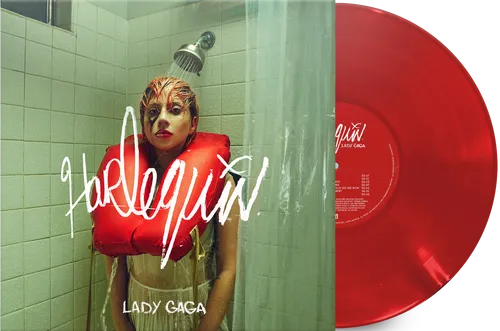 Lady Gaga - Harlequin (Limited Edition Red Colored Vinyl) Pale Blue Dot Records
