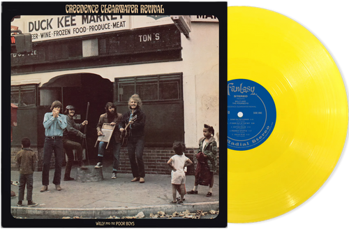Creedence Clearwater Revival - Willy And The Poor Boys (Remastered 2025) -  [opaque canary yellow vinyl] Pale Blue Dot Records