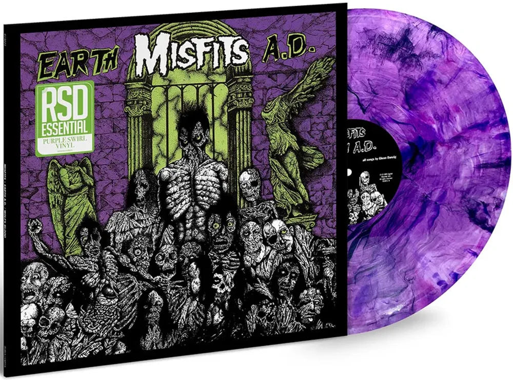 Misfits - Earth A.D. / Wolfs Blood [ RSD Essentials Purple Swirl LP] Pale Blue Dot Records