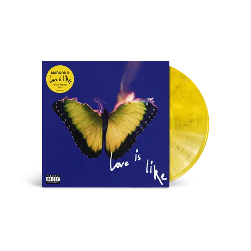 Maroon 5 - Love Is Like [Yellow Marble LP] Pale Blue Dot Records