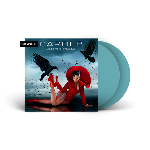 Cardi B - AM I THE DRAMA? (Limited Edition Baby Blue Colored Vinyl) Pale Blue Dot Records